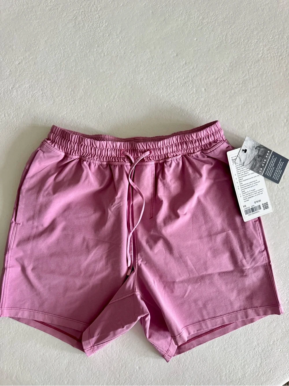 lululemon athletica Pink Men’s Hybrid Shorts - Picture 1 of 5
